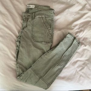 Hollister low rise utility skinny pants